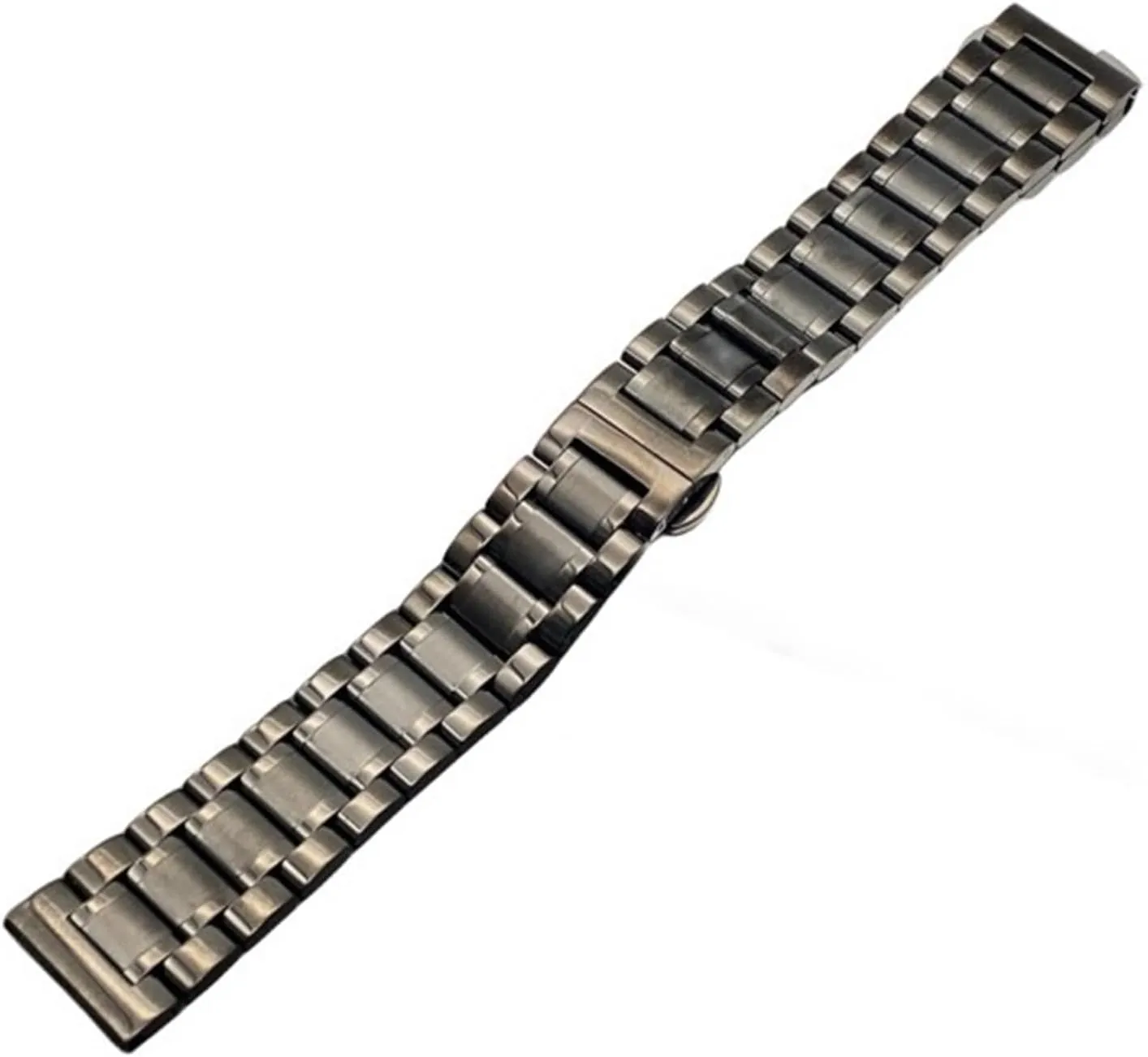 Watch Strap Metal Replacement Wrist Bracelet settle aspiration compensate shape ensconce Watch Strap Stainless Steel Watch Bands 20mm 22mm 24mm Butterfly Buckle 
