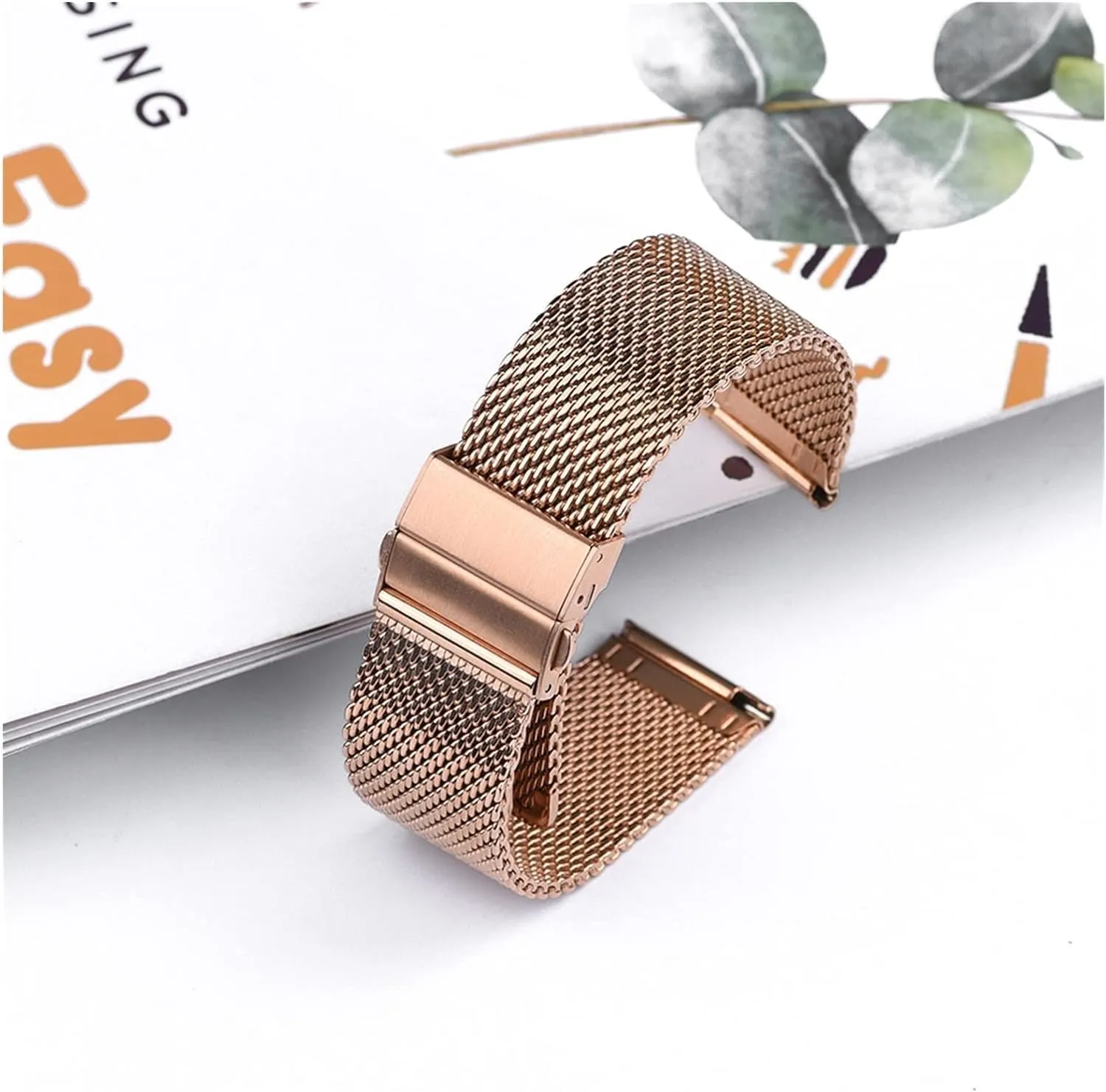 watch Strap Universal Watchband For beaver untimely raft Norman complementary conceal Smart Watch Bracelet Replacement Band Milanese Stainless Steel 