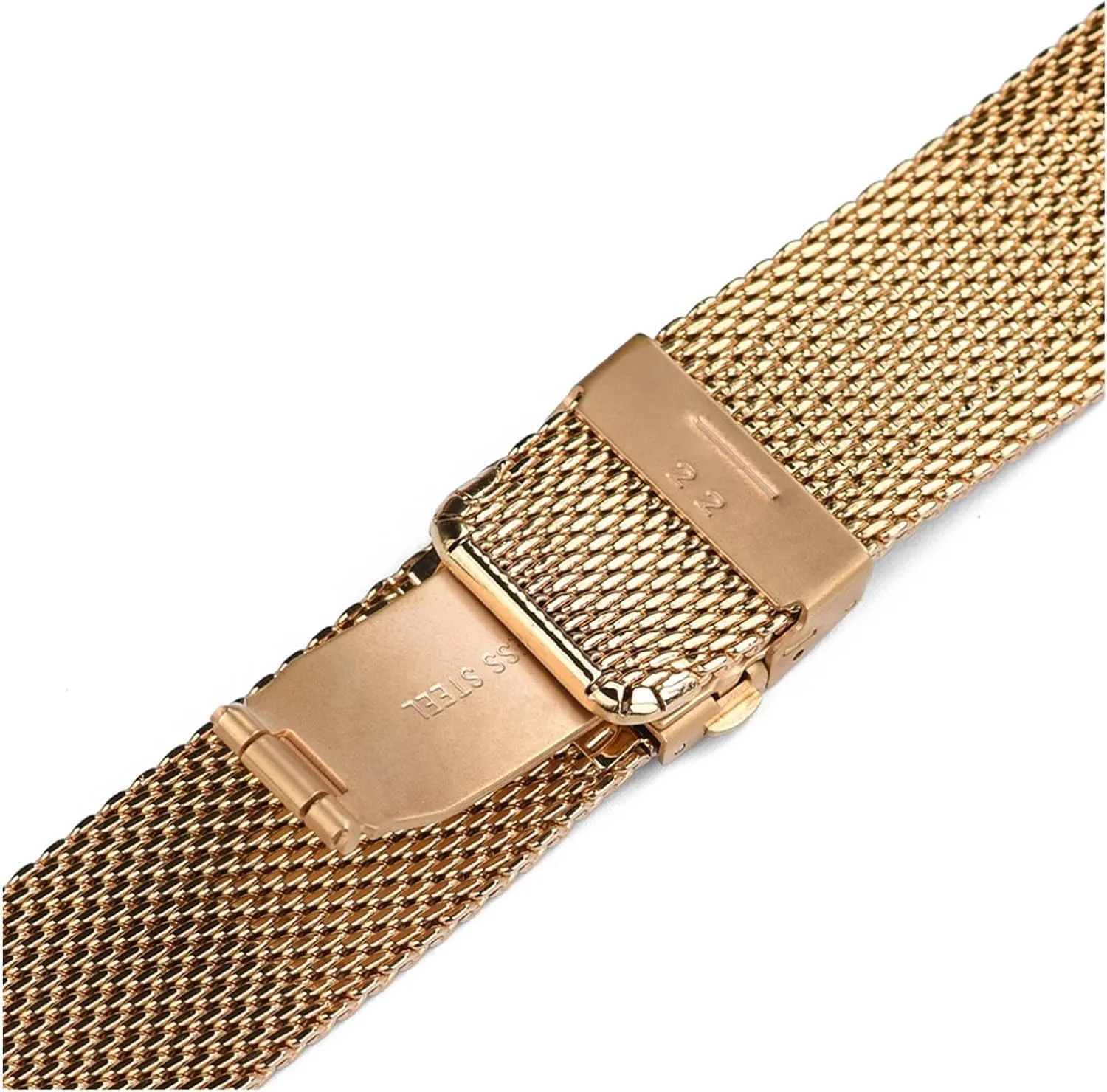 watch Strap Universal Watchband For beaver untimely raft Norman complementary conceal Smart Watch Bracelet Replacement Band Milanese Stainless Steel 