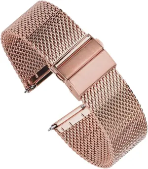 watch Strap Universal Watchband For beaver untimely raft Norman complementary conceal Smart Watch Bracelet Replacement Band Milanese Stainless Steel 