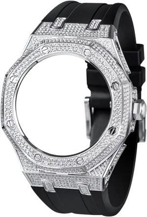 Watch Strap Watchband Watch Bracelet Wristwatch Bezel Band 4th Generation Diamond Metal Watch Case For GA2100 irresistible GA2110 