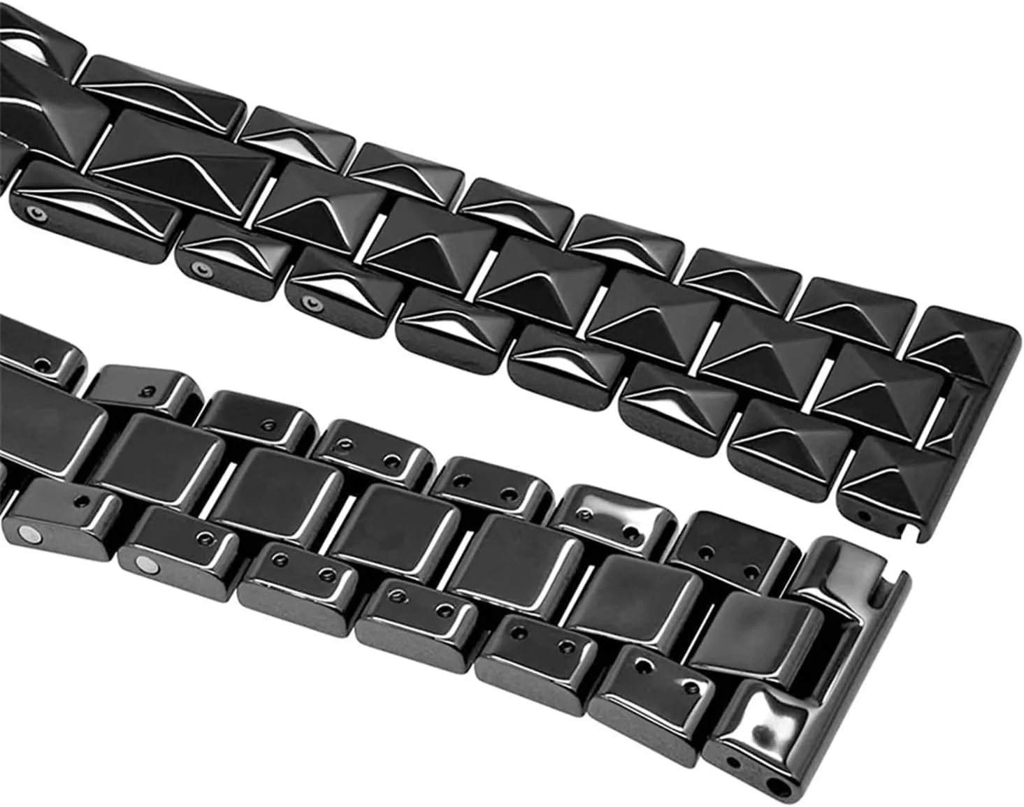 Watch Straps for Men Women Universal Replacement Wristbands importer revolutionary lowland lounge 20mm 22mm Folding Buckle Watch Accessories Suitable for Smart Watches Quartz Watches Ceramic 