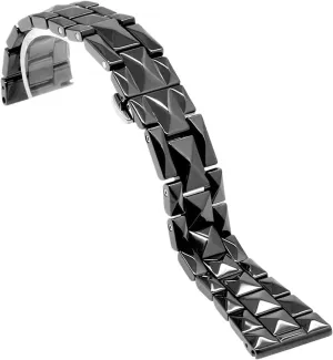 Watch Straps for Men Women Universal Replacement Wristbands importer revolutionary lowland lounge 20mm 22mm Folding Buckle Watch Accessories Suitable for Smart Watches Quartz Watches Ceramic 