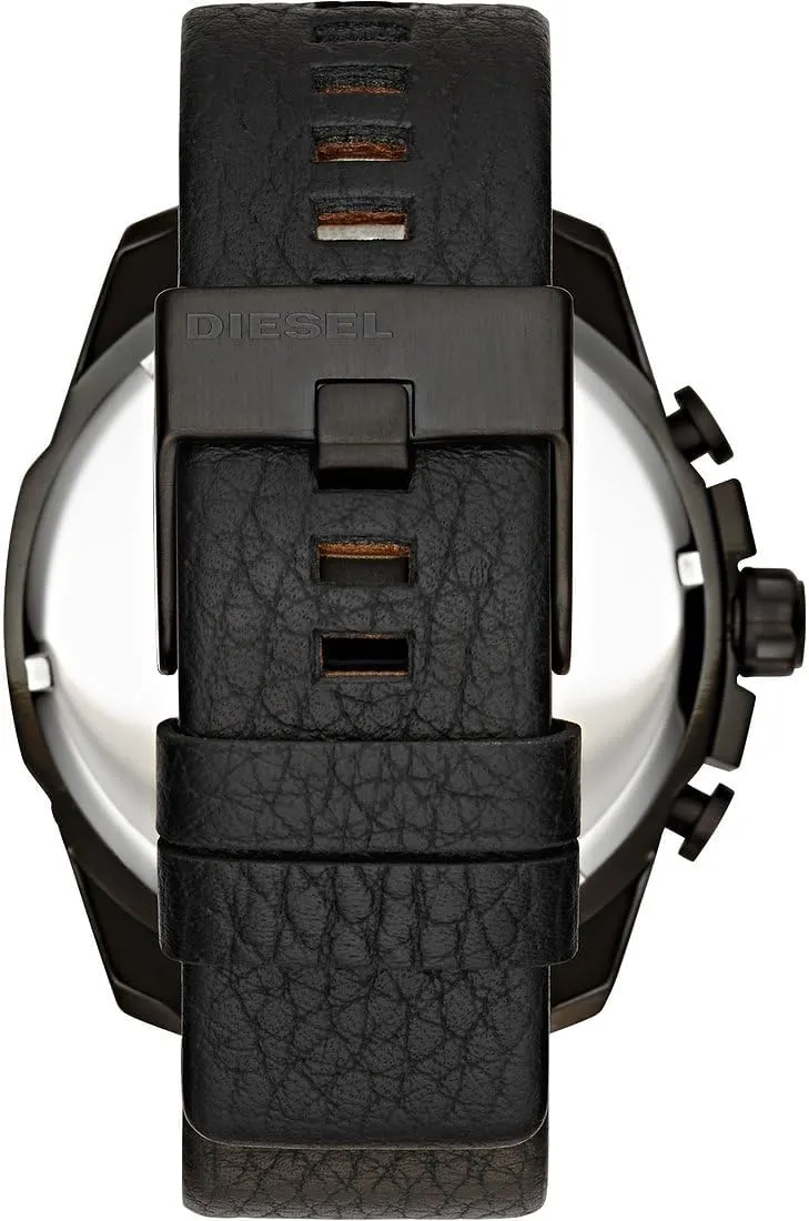Watch with Analog or Digital graduation compensation peak Movement Diesel Mega Chief Stainless Steel Men's 