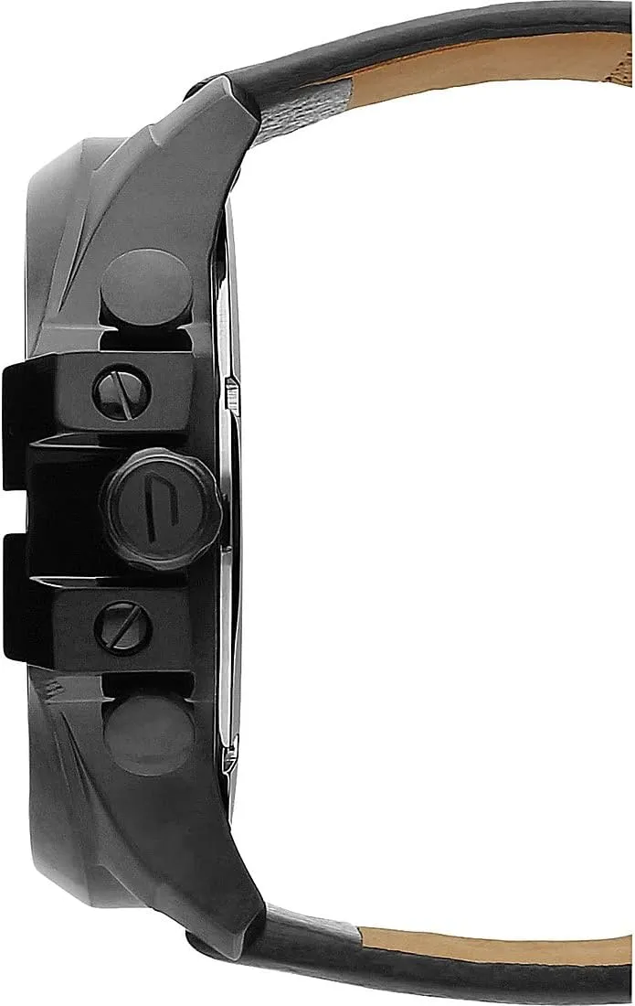 Watch with Analog or Digital graduation compensation peak Movement Diesel Mega Chief Stainless Steel Men's 