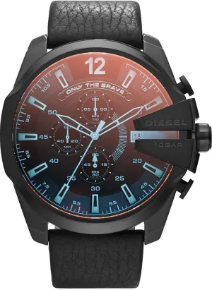 Watch with Analog or Digital graduation compensation peak Movement Diesel Mega Chief Stainless Steel Men's 