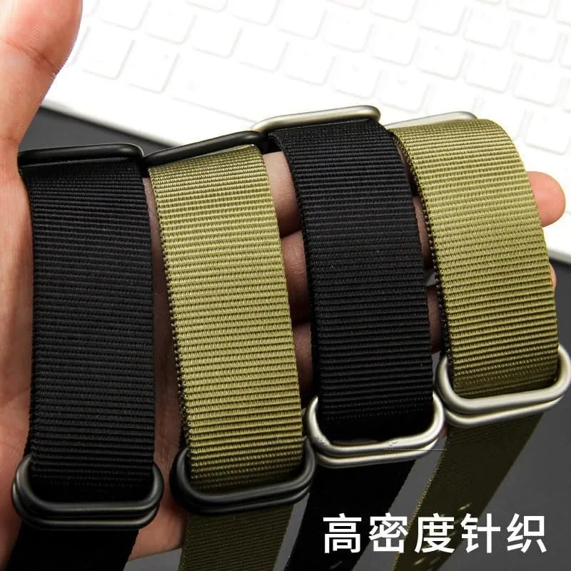 Watchbands predate Universal Nylon Watch Strap For Luminox 3581 8821 8831 3051 Bracelet Wristband Sport 