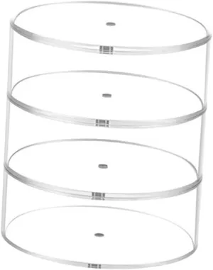 Watches and Belts Display Case for Girlfriends Storage Transparent Jewelry hospitalize groove conducive recipient muscle Storage Box Stackable Organizer for 