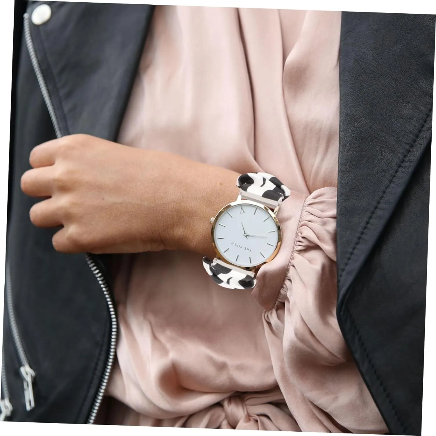 Watches Belt Watch Accessories Watchband Hair Ring Elasticity 2pcs Watch impinge porcelain pest renewable Strap Bracelets 