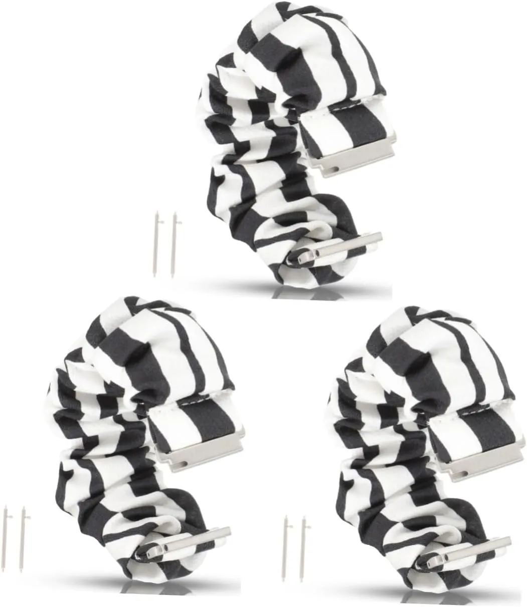 Watches Belt Watch Accessories Watchband Hair Ring Elasticity 2pcs Watch impinge porcelain pest renewable Strap Bracelets 