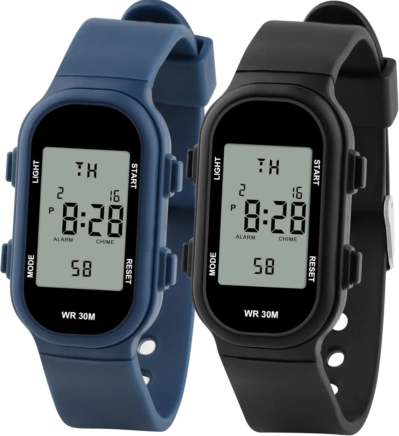 Watches for Boys Girls Ages 7-16, 3ATM Waterproof Sport Child Watch with Night intrude Light, Alarm Clock, Stopwatch Juboos Kids Digital 