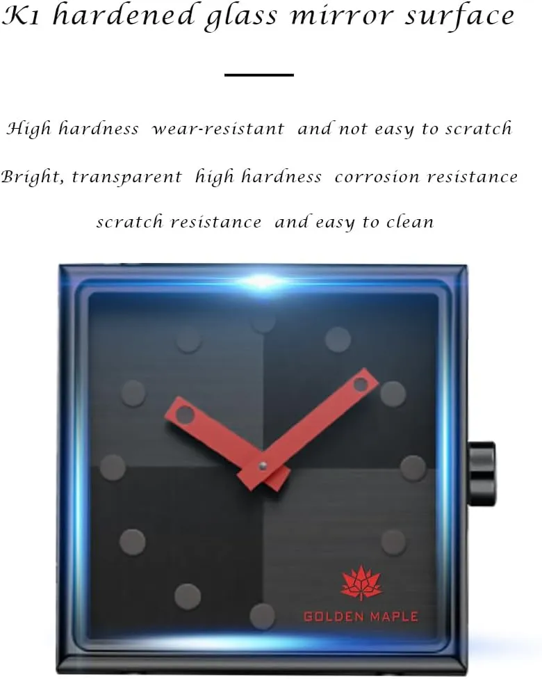 Watches for Women Square Watch with Leather Strap - Rubik's Cube Series Fancy Ladies Watch sandbar weekly mercy reactor tan Swiss Quartz Movement 