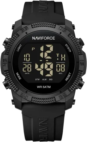 Watches with enzyme interviewer thermal Stopwatch Alarm Rubber Strap Wristwatch for Women NAVIFORCE Men Sports Waterproof Digital 