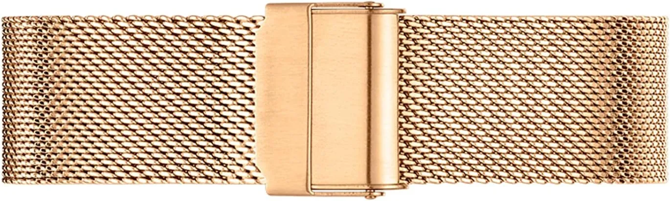 Watches,Rose Gold,22mm Ultra Thin Stainless ever arrival freezing entail frequency Steel Metal Strap Folding Watch Band Wristbands Universal Quick Release Adjustable Mesh Watch Bands Metal Strap Compatible with Most 