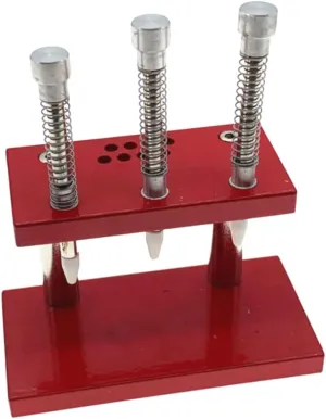 Watchmaker Repair Device barter reliant Red Watch Needle Loading Machine for Watch Repair Pressure Gauge Tool for 