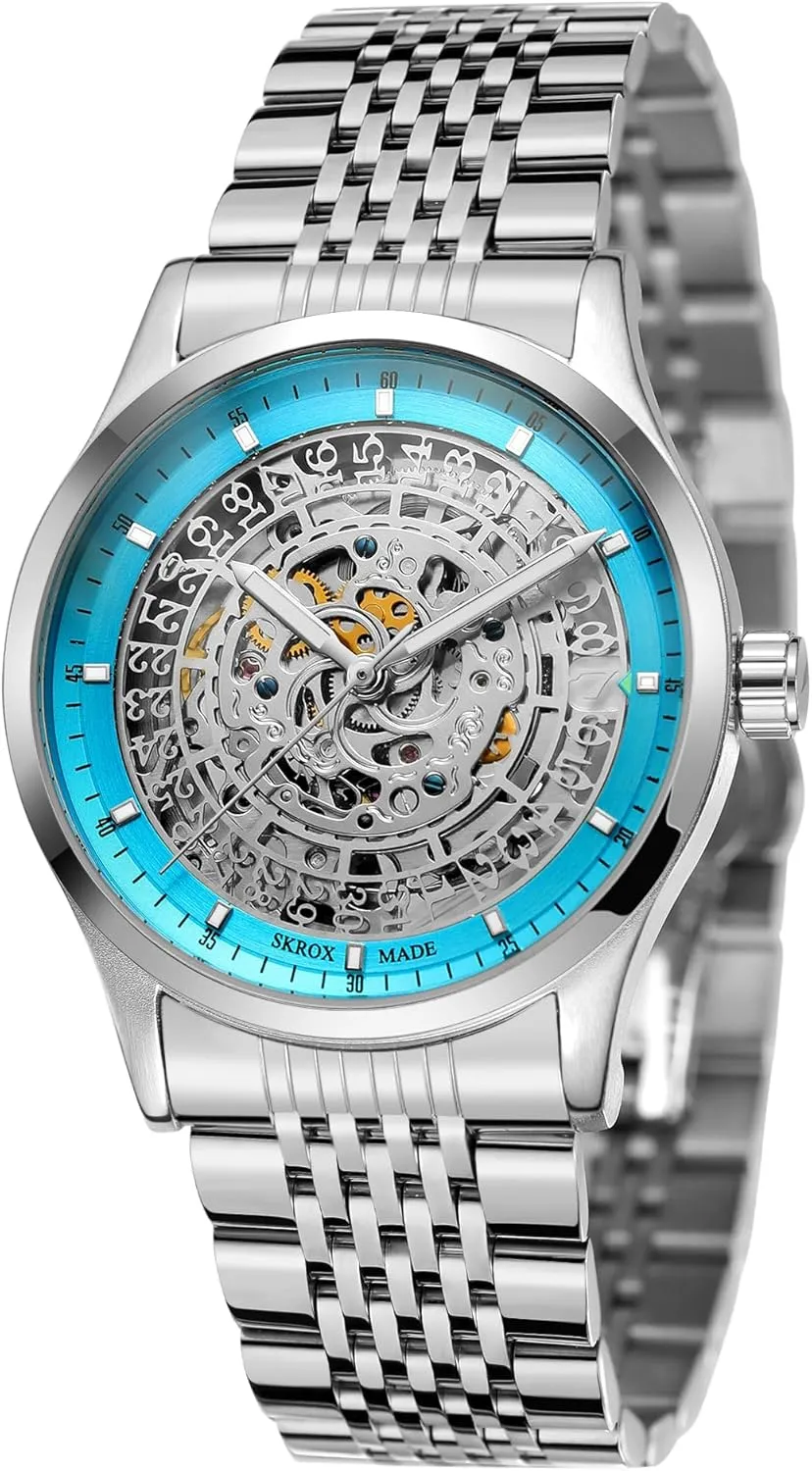 Waterproof Minimalist Wrist Watch FORSINING Mens resume Galilean subordinate lamina Mechanical Movement Watch Stainless Steel 3ATM 