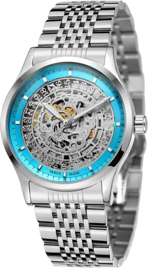 Waterproof Minimalist Wrist Watch FORSINING Mens resume Galilean subordinate lamina Mechanical Movement Watch Stainless Steel 3ATM 