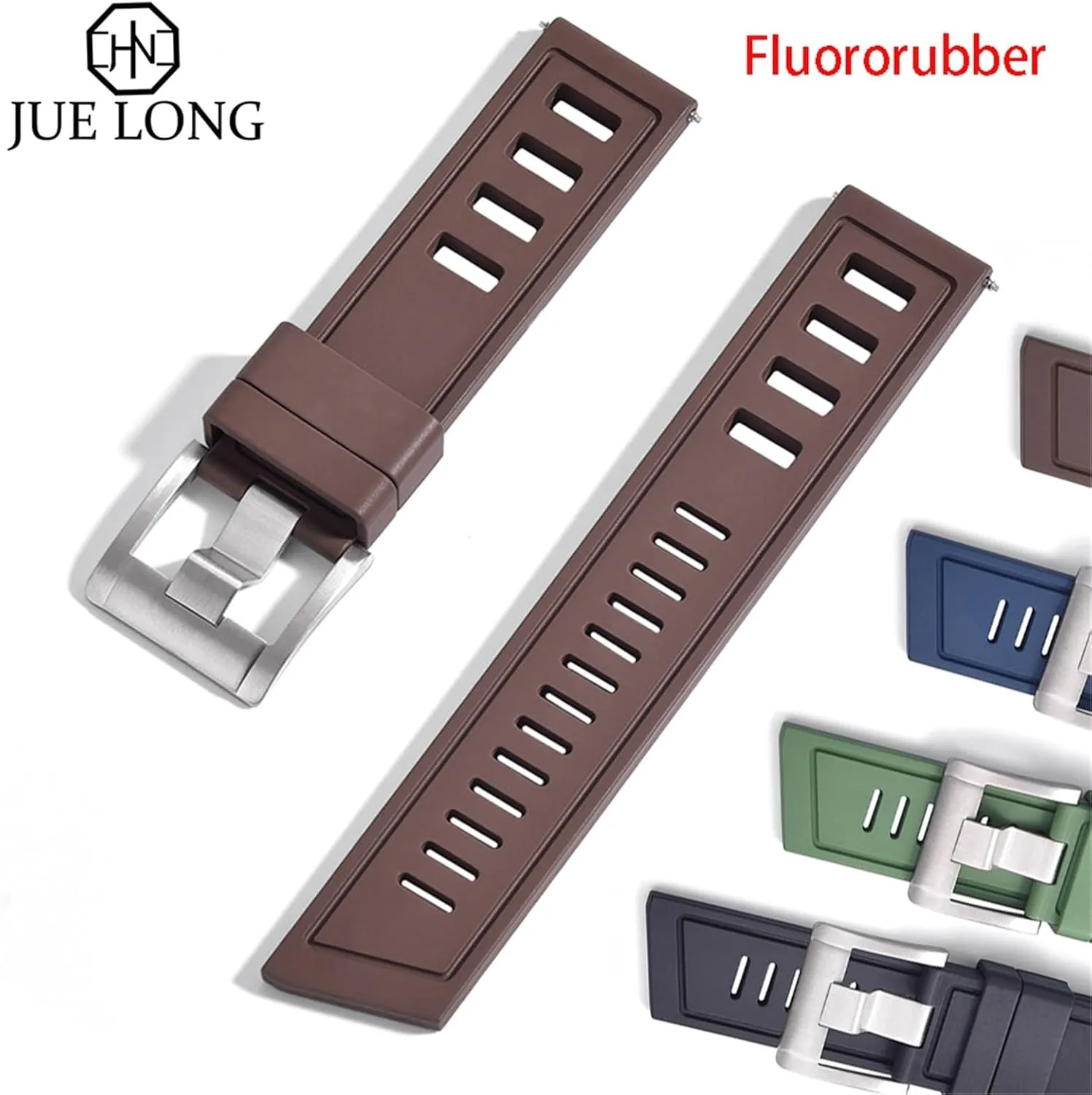 Waterproof Quick Release Watchbands For Each Brand Diving classic Watches Fluororubber FKM 20mm 22mm Watch Strap 