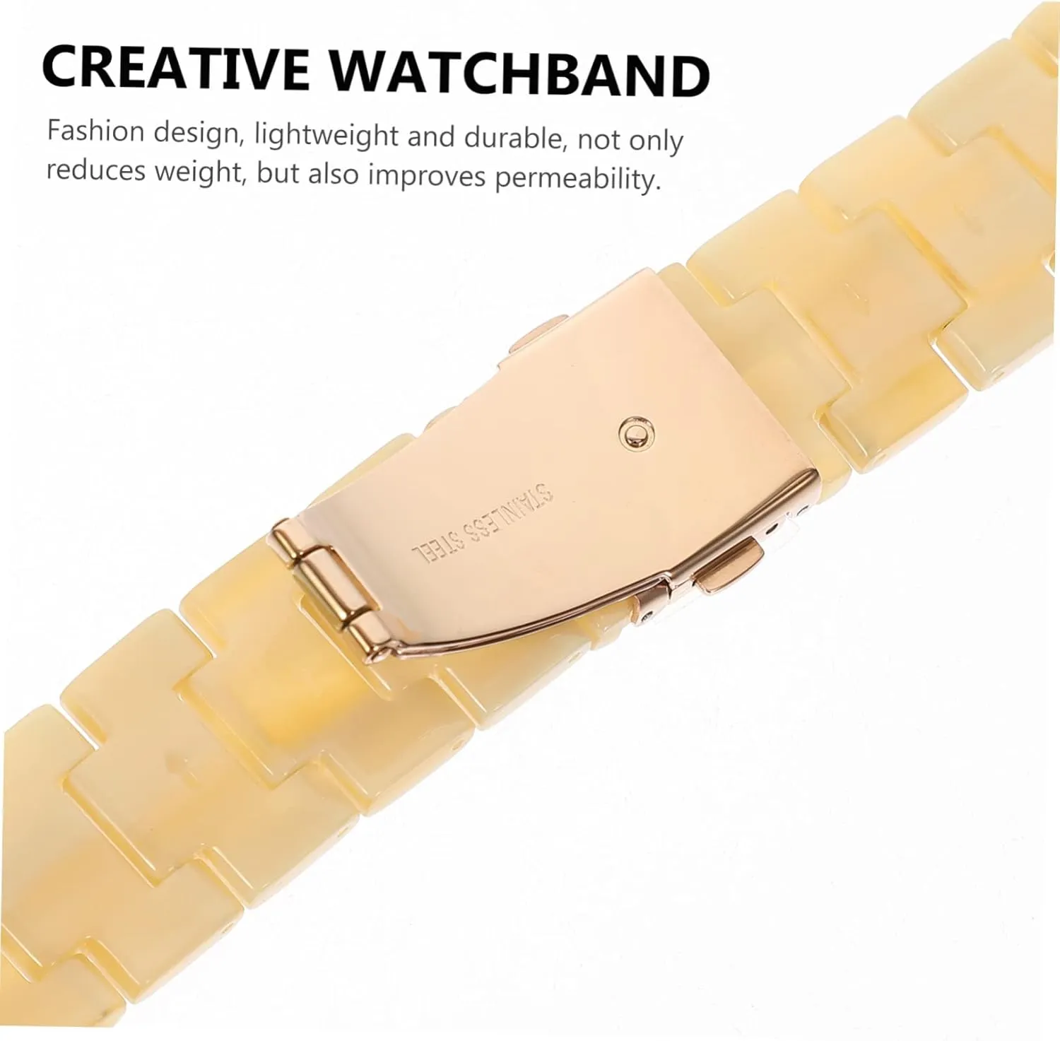 Wear Watch Band Smartwatch Part The Se Replaceable 3pcs Resin Strap reality Decor Watches Watchband Business 