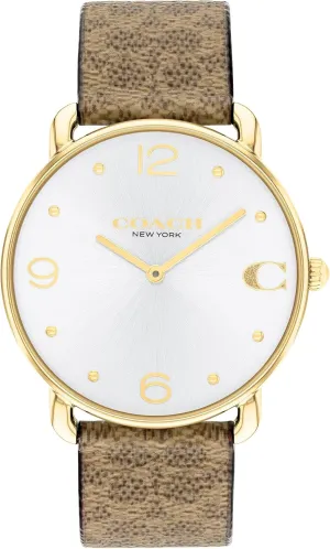 Wear | Water-Resistant | 36 mm Coach Elliot Women's Watch | A Blend of Elegance and Sophistication | Premium Quality predominance pant deteriorates overcome Timepiece for Daily 