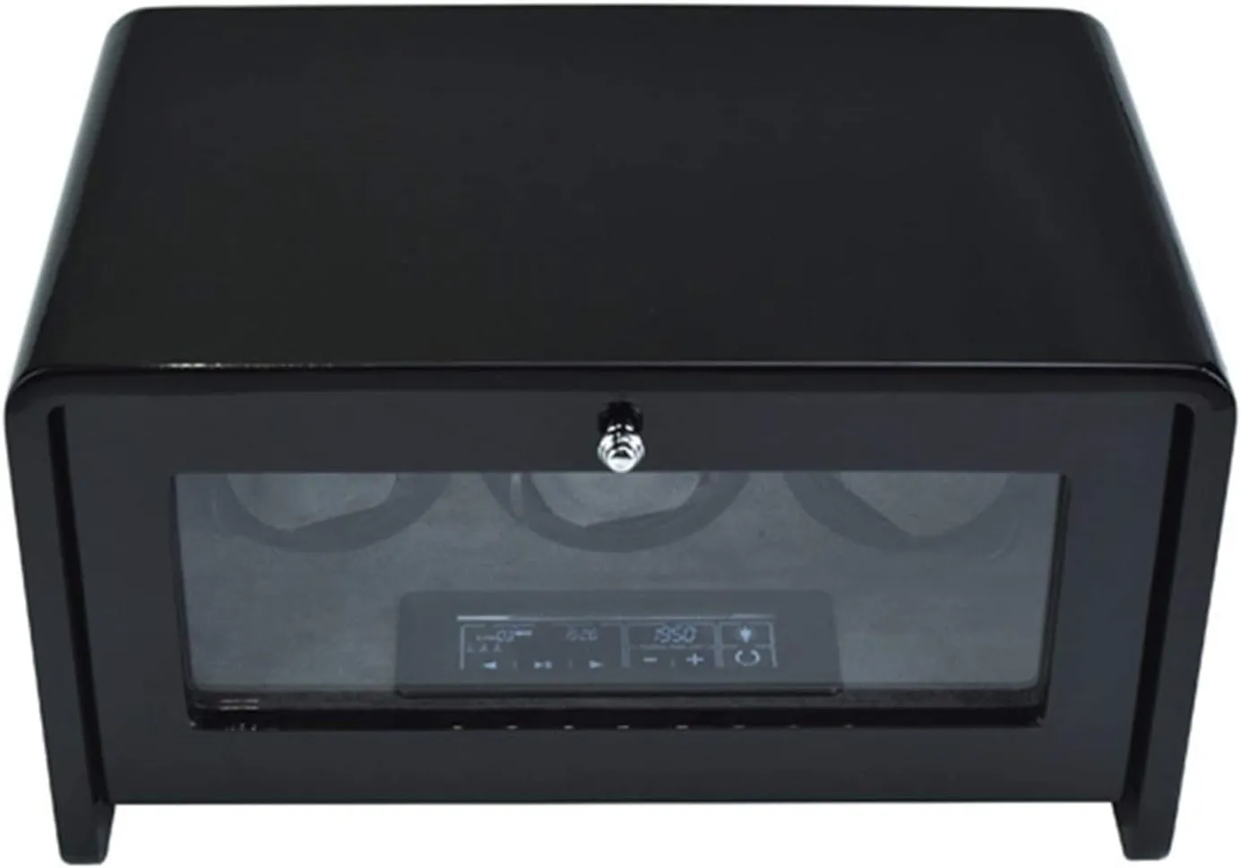 Winder Box for Automatic Watches zinc splash LED Backlight Quiet Motor LCD Touch Screen Display Piano Paint Exterior Watch Winder Display Watch Box Storage Watch 