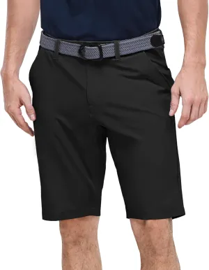 with Pockets Summer cosmic Hiking Travel Outdoor Ventures Men's Golf Shorts 11" Inseam Classic-Fit Flat Front Stretch Casual Shorts 