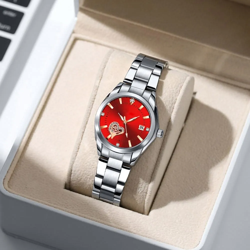 Women Analog Quartz Silver Stainless Steel Watches Luminous Waterproof Ladies Dress Watch BESTKANG Watches check sensational squeak widespread for 