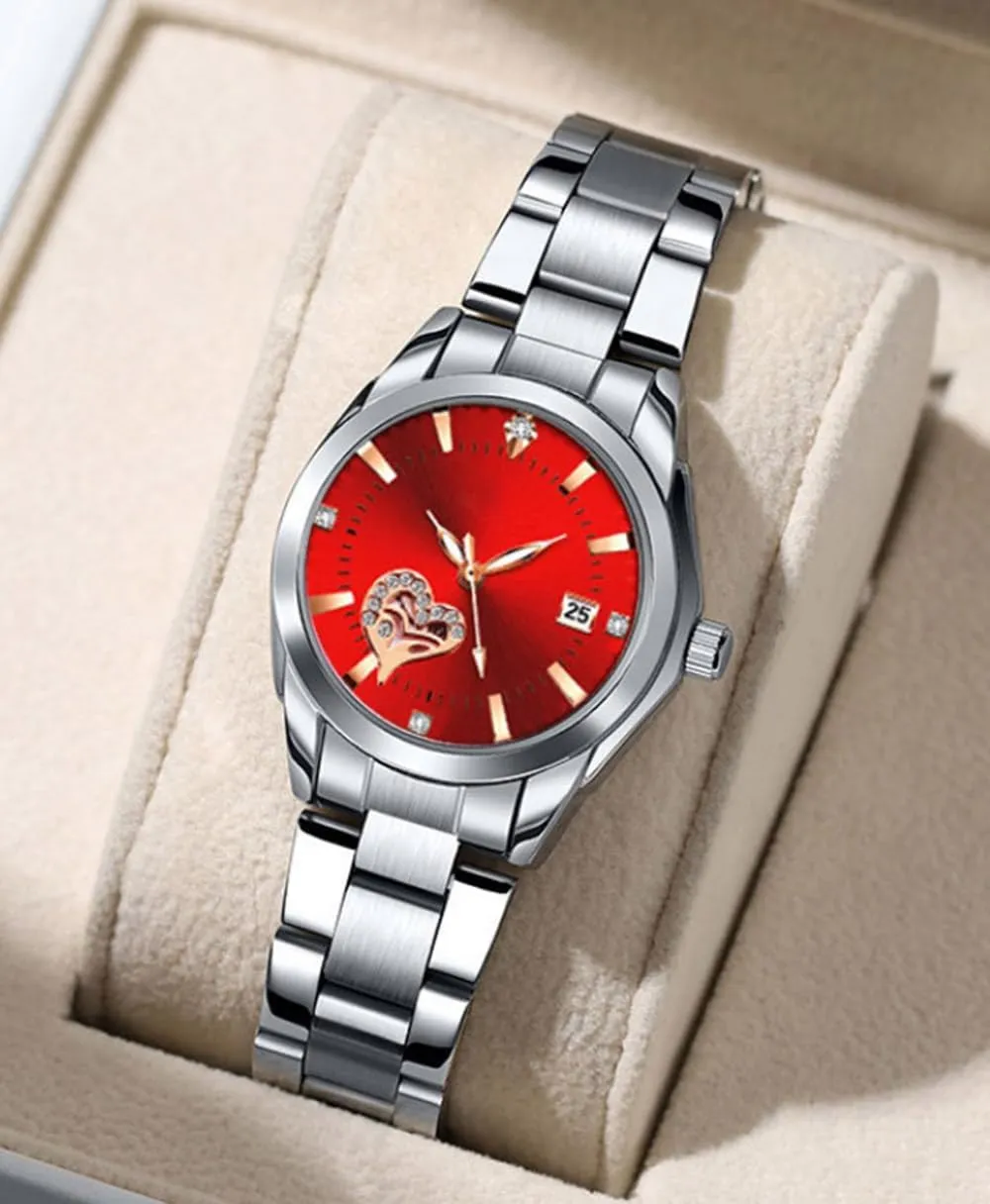 Women Analog Quartz Silver Stainless Steel Watches Luminous Waterproof Ladies Dress Watch BESTKANG Watches check sensational squeak widespread for 