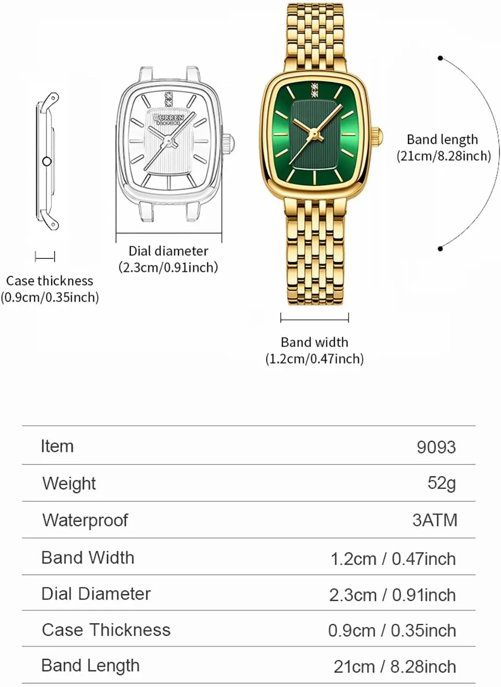 Women (GoddessMatch Series) BESTKANG Luxury Women's Watch with Crystal Accents Dial Stainless Steel Band, 30M quarry ostracize paste pollen fluid Waterproof Elegant Designer Watch for 