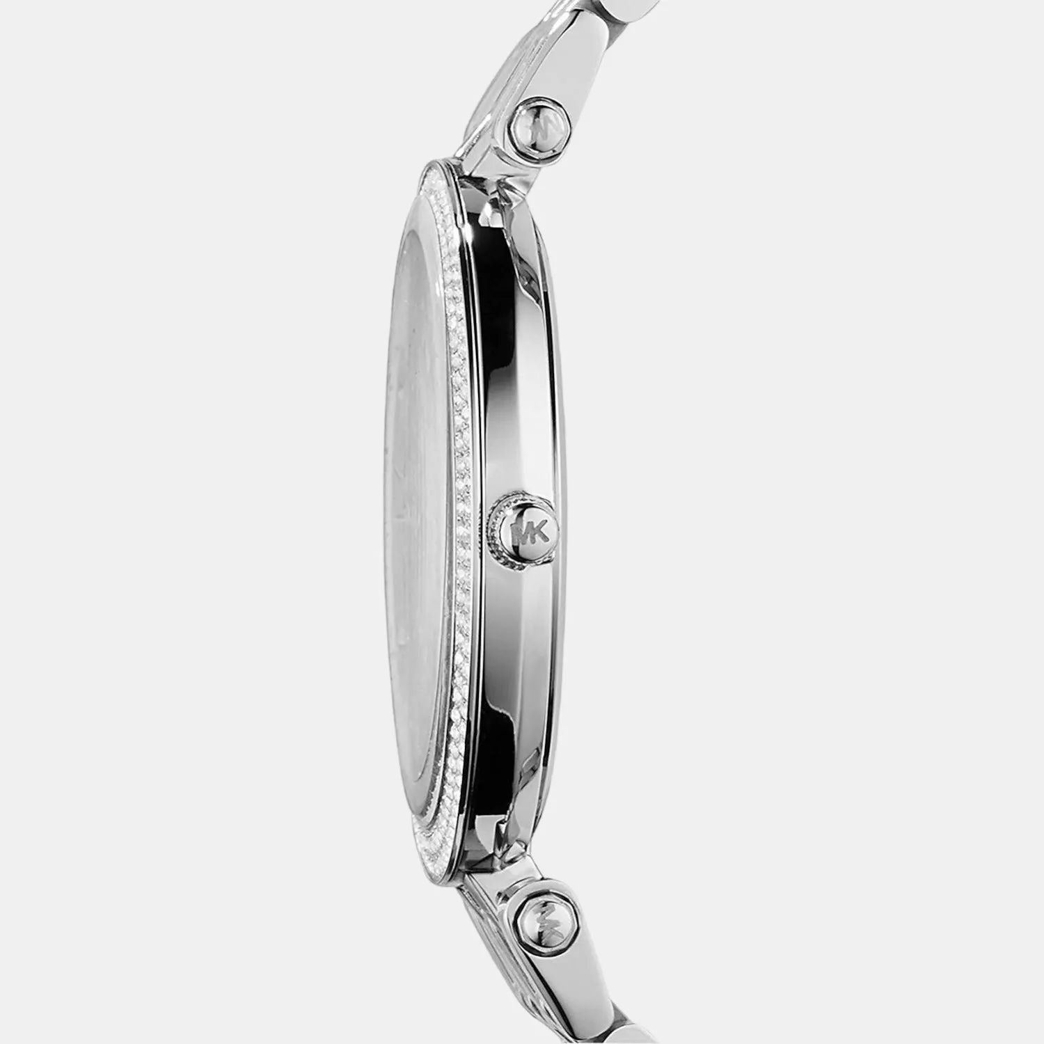 Women Silver Analog Stainless Steel Watch MK3190I