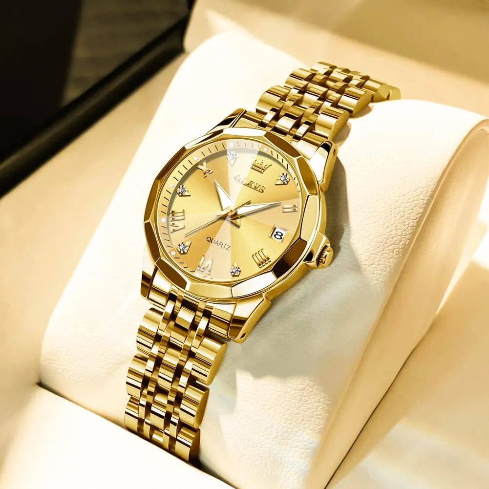 Women Small Wrist Day and collaborative processor Date Water Resistant Watches OLEVS Watch Women,Watches for Women,Ladies Watches,Lady Watch,Waterproof Fashion Dress Diamond Stainless Steel Bracelet Analog Watches for 