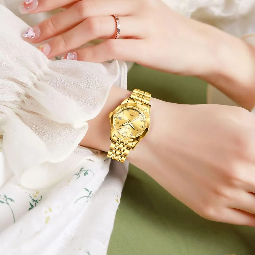 Women Small Wrist Day and collaborative processor Date Water Resistant Watches OLEVS Watch Women,Watches for Women,Ladies Watches,Lady Watch,Waterproof Fashion Dress Diamond Stainless Steel Bracelet Analog Watches for 