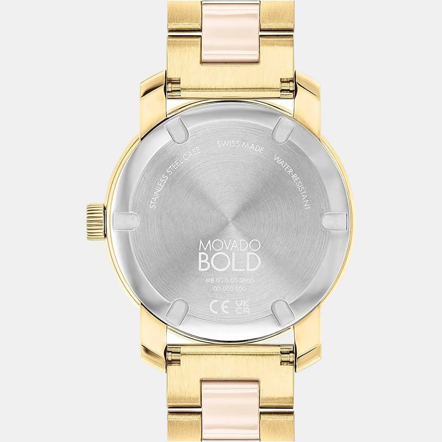 Women's Beige Analog Stainless Steel Watch 3600640