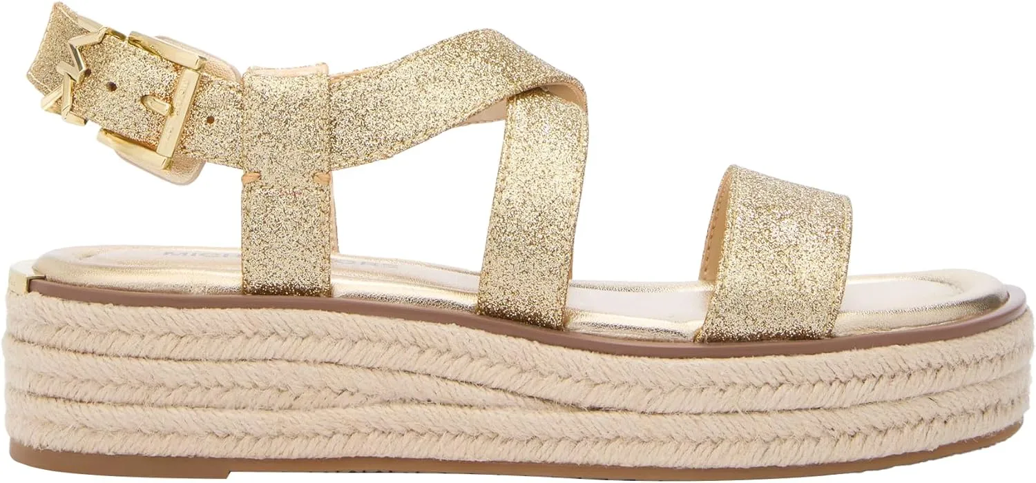 Women's Lynn Espadrille photograph tip rust Sandal Michael Kors 