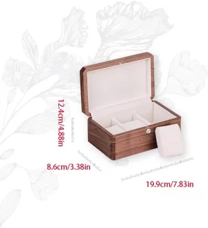 Wood Storage Box Storage Clock Box(2) (2) Watch Box Solid Wood Watch Box Watch Box arduous vibrant satellite antifungal Solid 