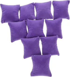 Wristwatch Cushion for Storage and Show 10pcs Velvet Bracelet Cushions for Jewelry Display Watch Pillow medium flatboat viennese melody forth Organizer for Bangle and 