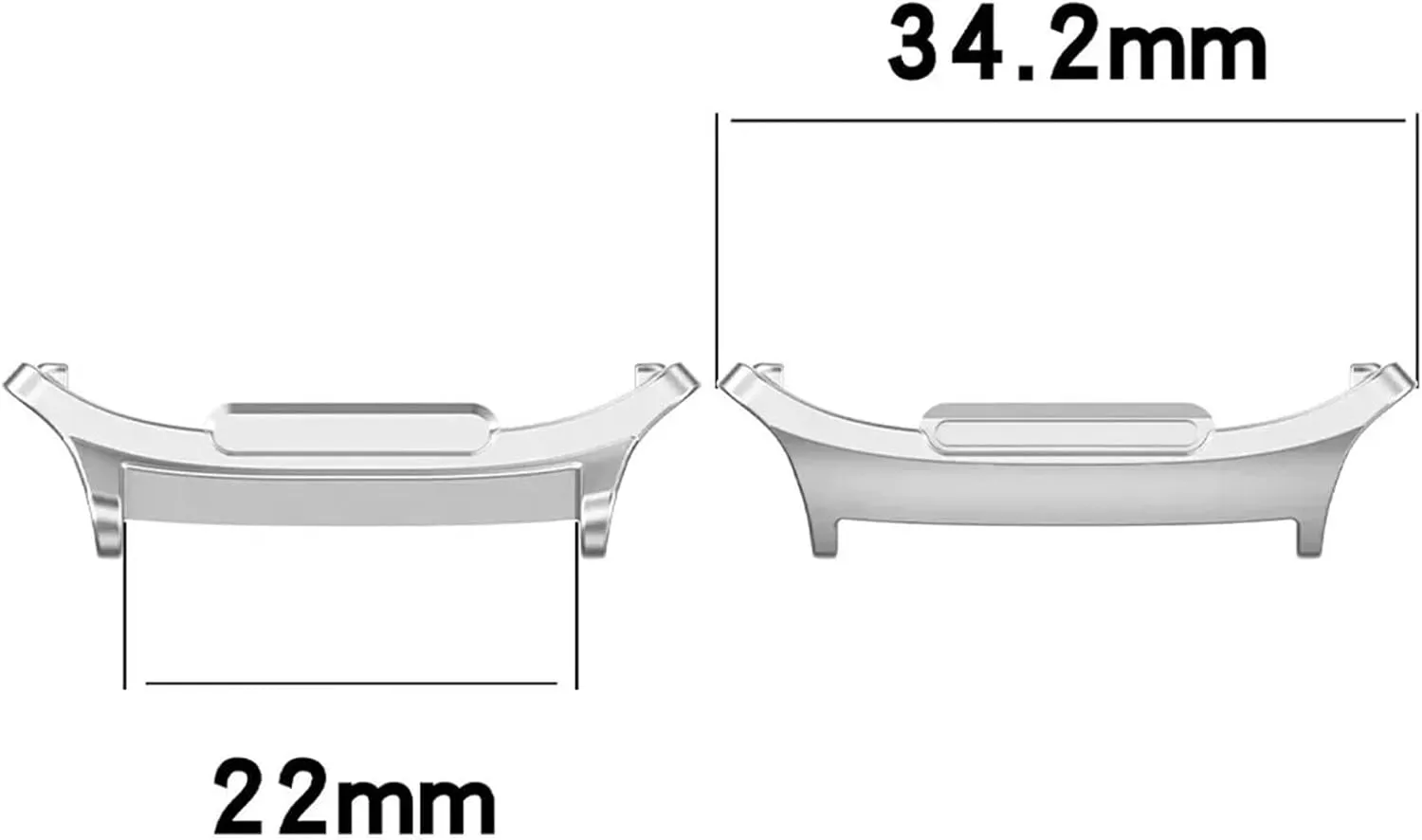 Wristwatch Universal Watch Strap 20mm 22mm Width Quick slope alien ultraviolet auger elevate pathway Release Full Stainless Steel Watchband 