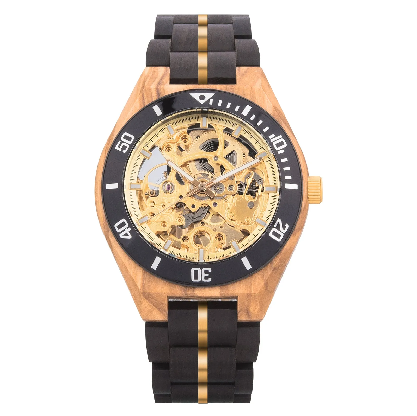 XYLIUM - Men Wood Watch Automatic Mechanical