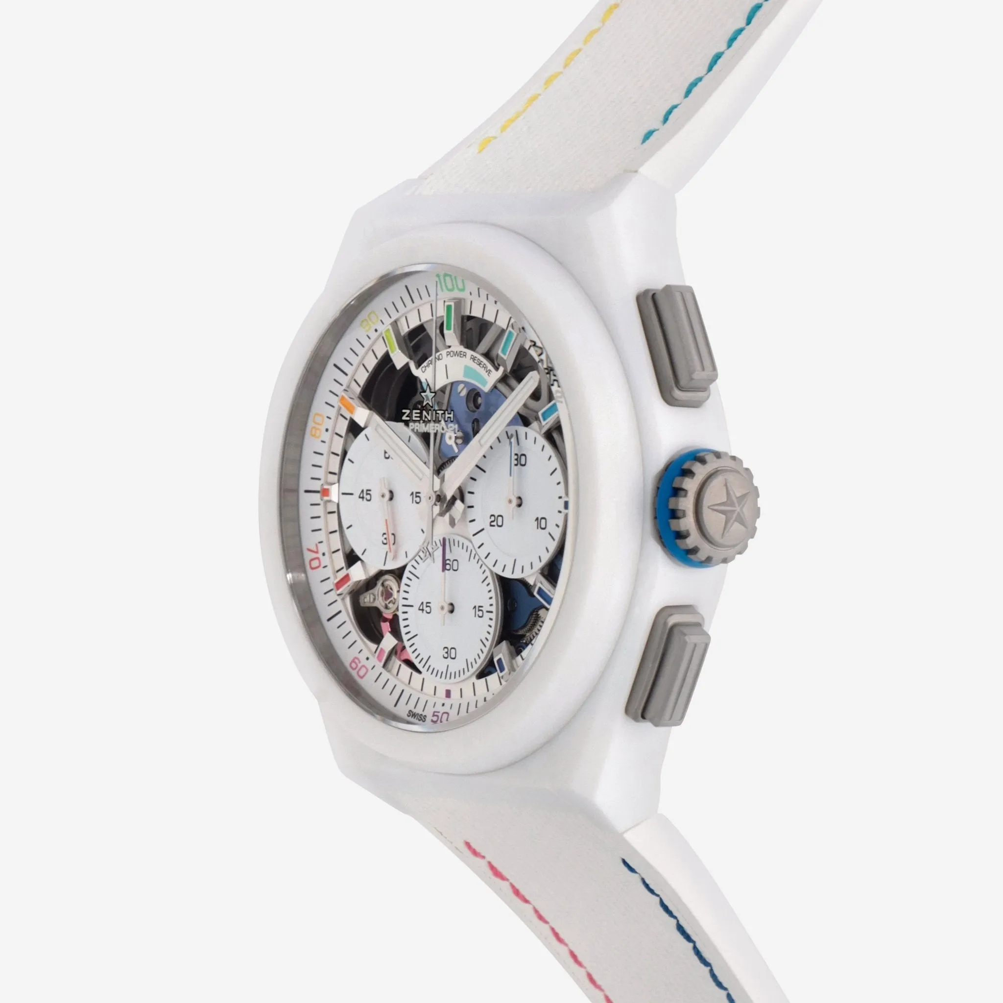 Zenith Defy El Primero 21 Ceramic Automatic Men's Watch 49.9014.9004/01.R953